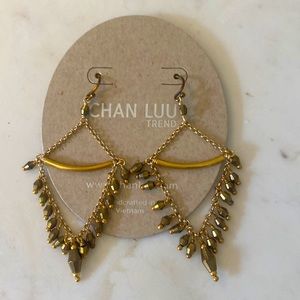 New Chan Luu dangle earrings from Intermix